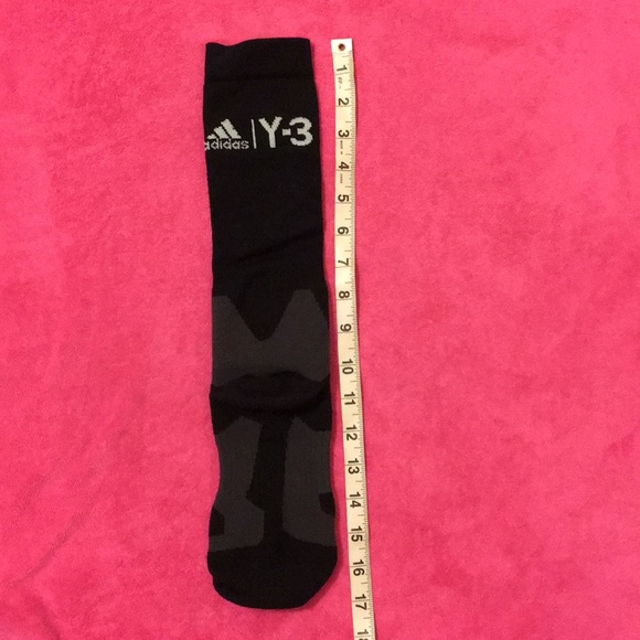 NWOT Adidas Y3 Black and White and Grey tech socks - Picture 4 of 4